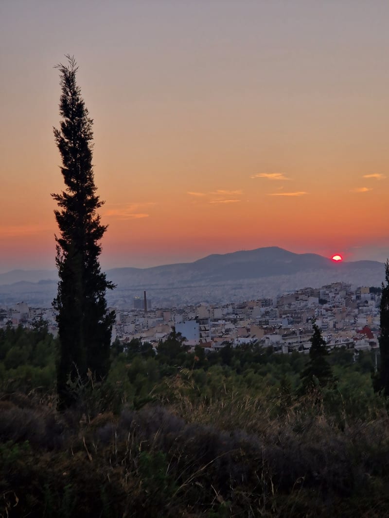 Filothei Hill Sunset 🏞️