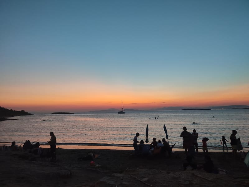 Παραλία Καβούρι Sunset