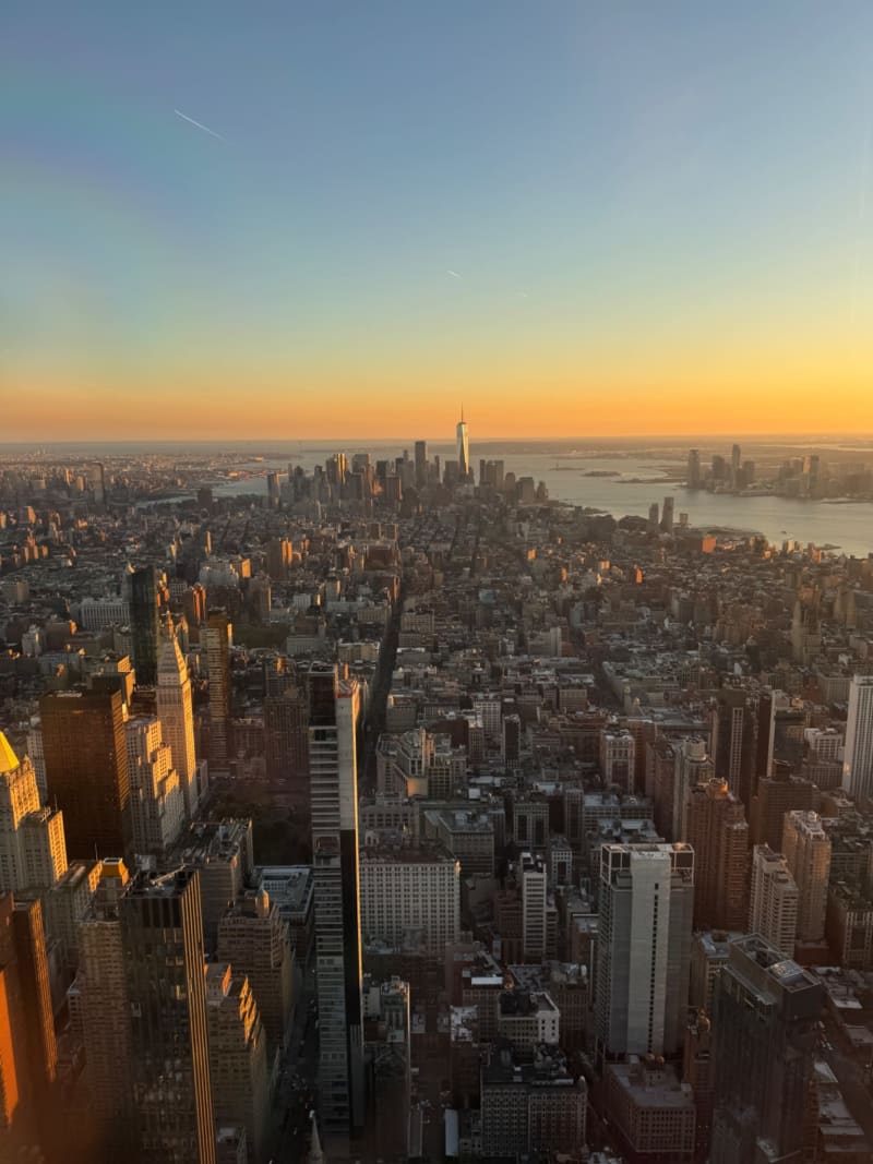 Empire State Building Sunset