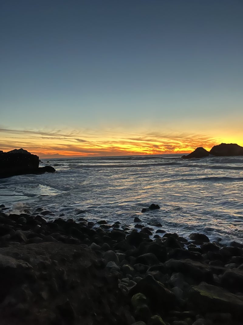 Sutro Baths Sunset