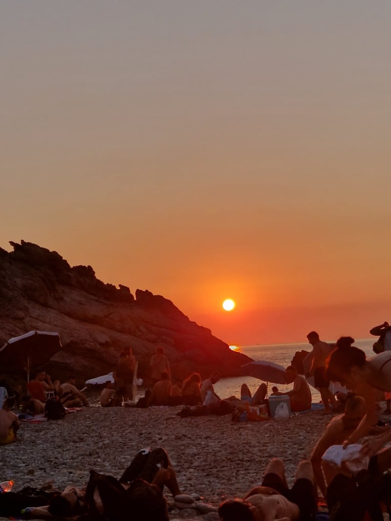 Nas Beach Sunset
