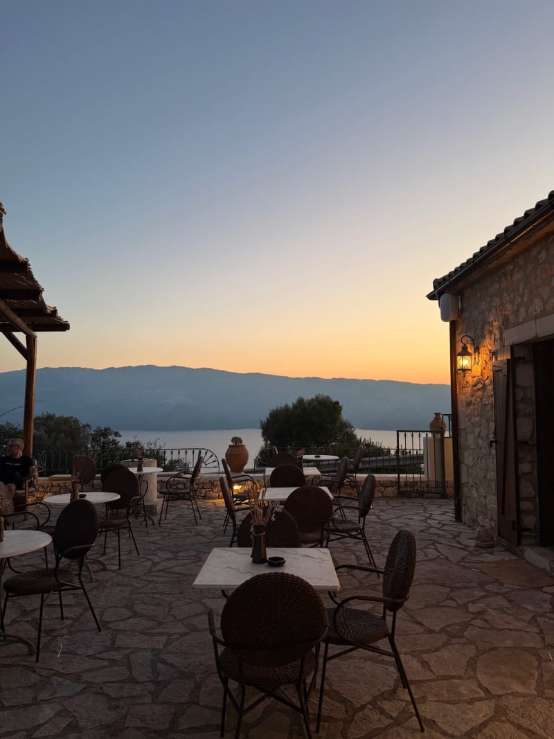 Aeolia Ithaca Sunset