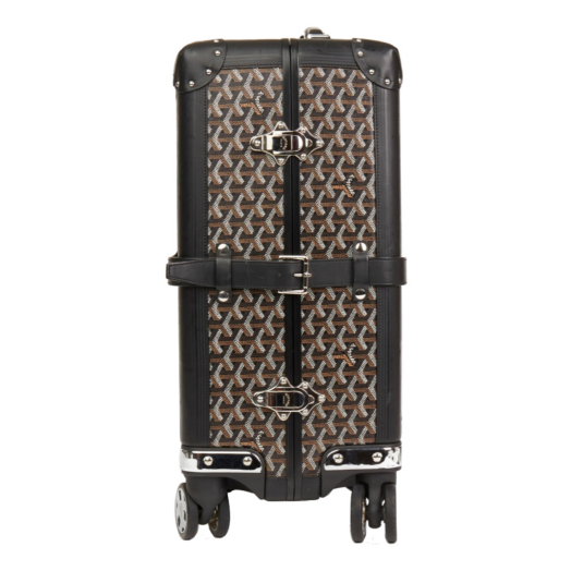 At Auction: Vintage Maison Goyard Travel Suitcase