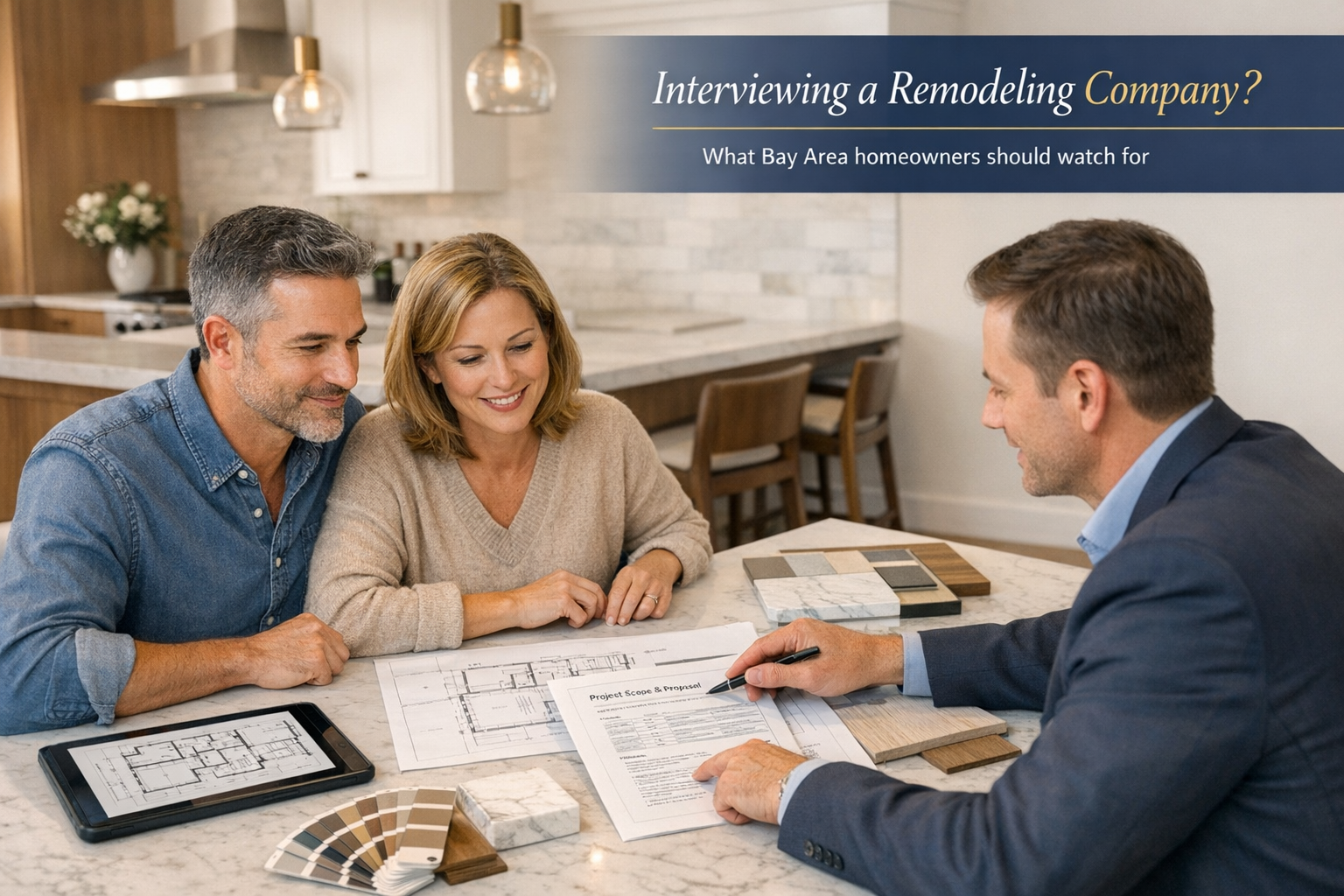 What Bay Area Homeowners Should Watch for When Interviewing a Remodeling Company