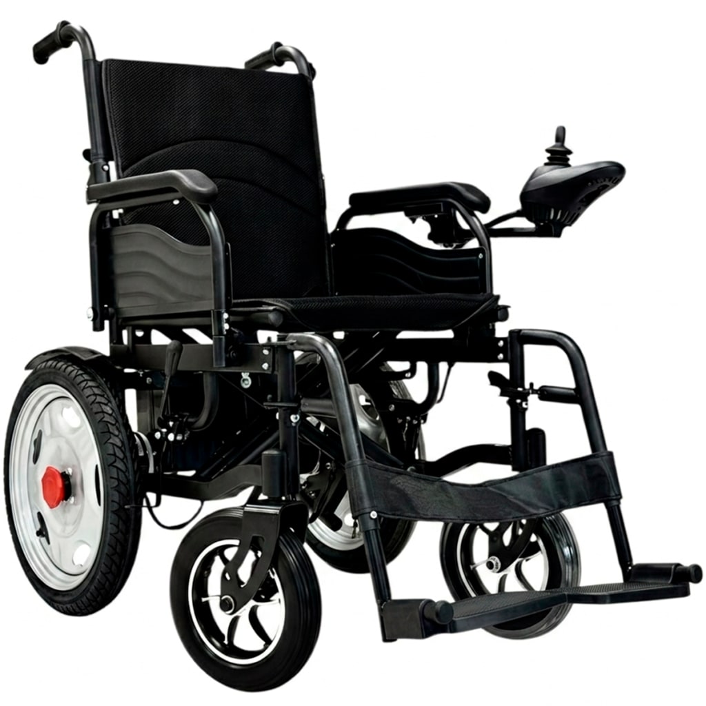 Silla De Ruedas Eléctrica Plegable Todo Terreno