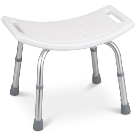 Banco Ducha de Aluminio con Altura Ajustable