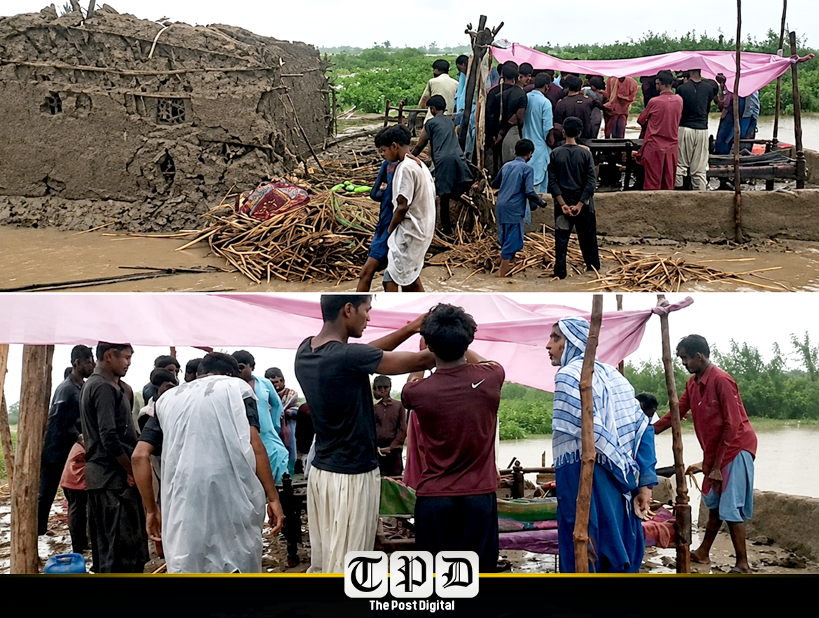 مسلسل بارش سے معمولات زندگی متاثر، کئی علاقوں میں بجلی معطل، نکاسیٔ آب کا نظام ناکام، پنگریو میں گھر کی چھت گرنے سے 22 سالہ رمیش کولی جان کی بازی ہار گیا۔