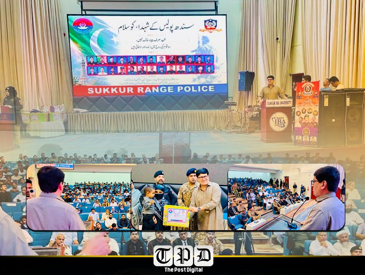دہشت گردی اور جرائم کے خلاف جانوں کا نذرانہ پیش کرنے والے شہداء کو یاد کیا گیا، ورثاء کی بڑی تعداد شریک، پی ایف یو جے رہنما لالہ اسد پٹھان کا بھی خطاب