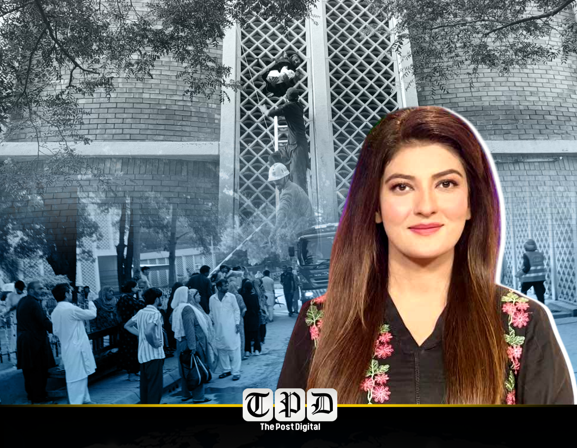 جیو نیوز کی اینکر سارا الیاس نے پمز اسپتال واقعے پر وفاقی وزیرِ صحت سے استعفے کا مطالبہ کردیا
