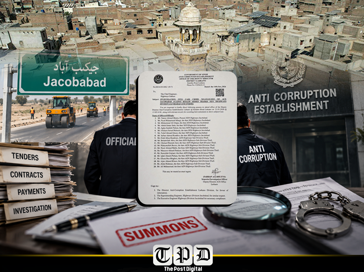 مبینہ کرپشن کیس کی تحقیقات تیز، تیز، افسران و ٹھیکیداروں کو بیانات ریکارڈ کرانے اور متعلقہ ریکارڈ پیش کرنے کیلئے طلب کرلیا گیا