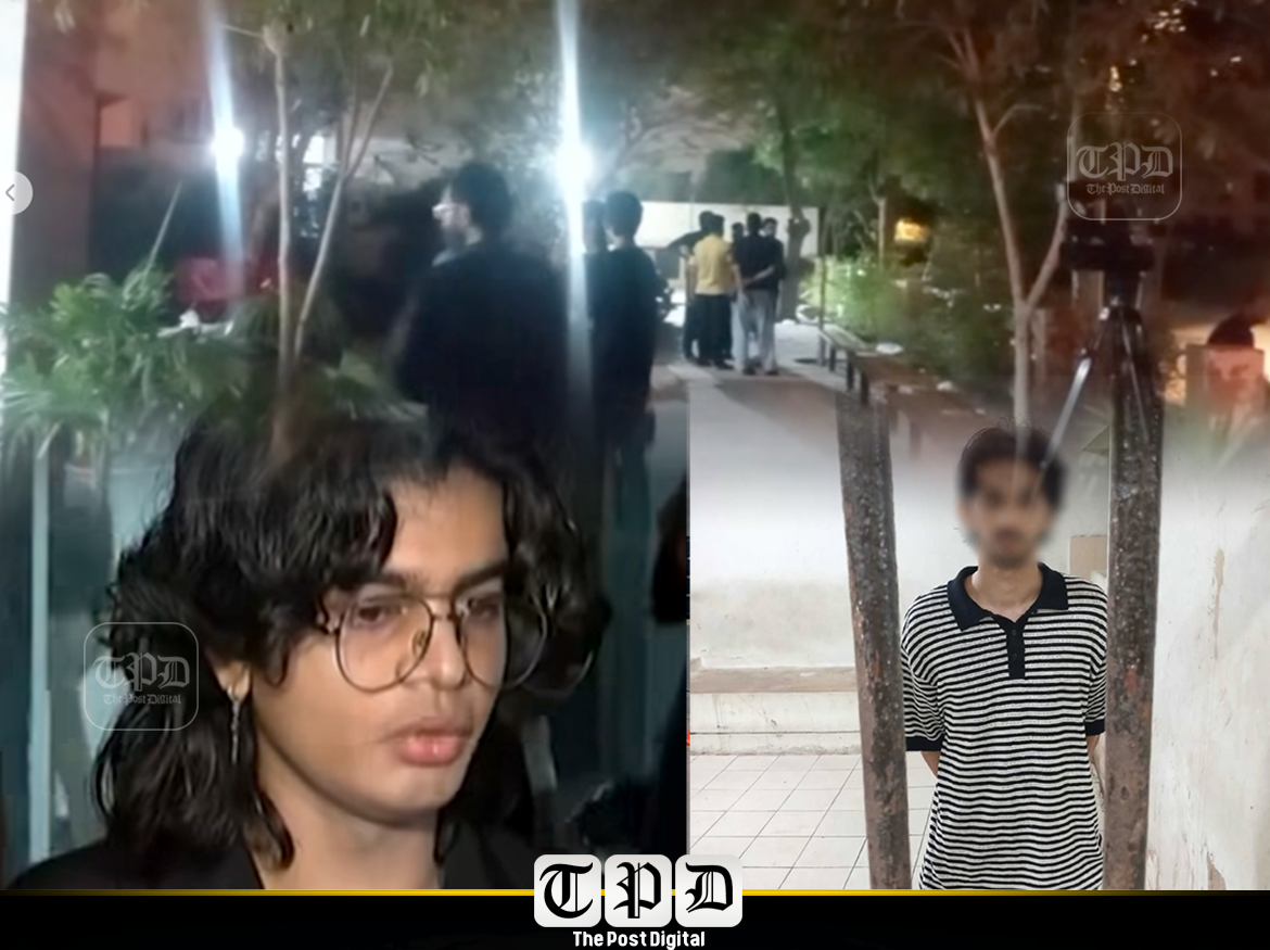 کراچی: سی ویو پر نوجوان علی کو مبینہ طور پر تشدد کا نشانہ بنا کر ویڈیو بنانے کے واقعے میں ایک ملزم کو گرفتار کرلیا گیا، متاثرہ نوجوان کے اہلخانہ قانونی کارروائی کے لیے ساحل تھانے پہنچ گئے۔