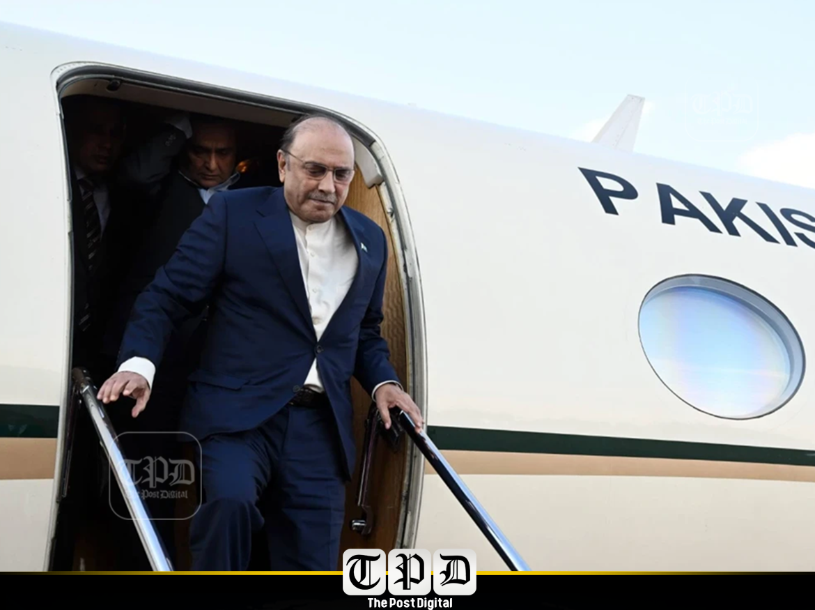 ائر ٹریفک کنٹرول سسٹم میں خرابی کے باعث وطن واپسی ایک روز مؤخر ہوئی، صدر مملکت کا کہنا ہے اللہ کا فضل ہے، لندن میں اچھا وقت گزرا