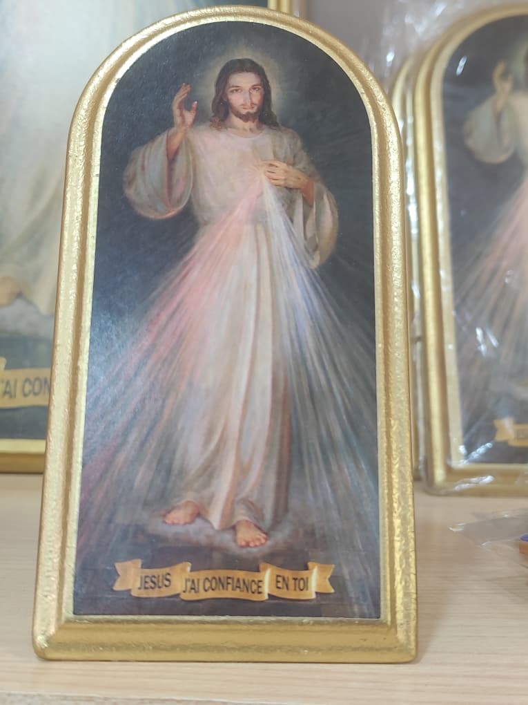 Jésus Miséricordieux (format arrondi)
