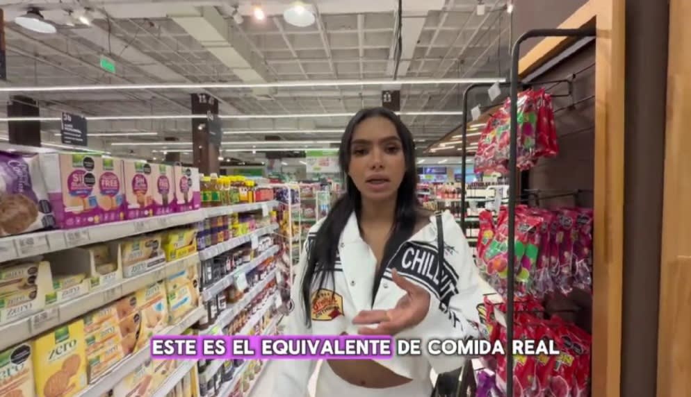 Comida real VS snacks no saludables