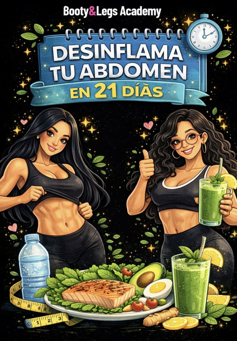 Desinflama tu abdomen en 21 dias 