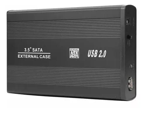 CAJA EXTERNA BASIK TECH USB 2.0 PARA DISCO DURO SATA DE 2.5" HASTA 2 TB — CAJA PARA DISCO en Pasto, Nariño