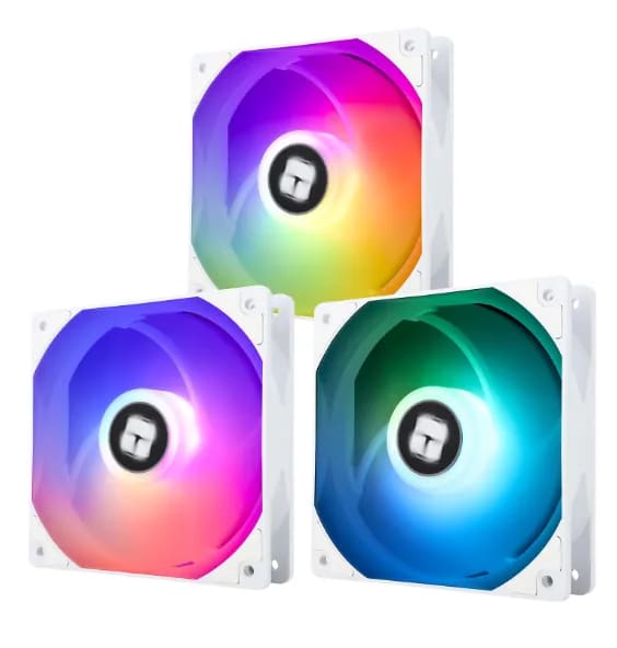 VENTILADORES THERMALRIGHT PACK DE 3 120MM BLANCOS ARGB — VENTILADORES en Pasto, Nariño