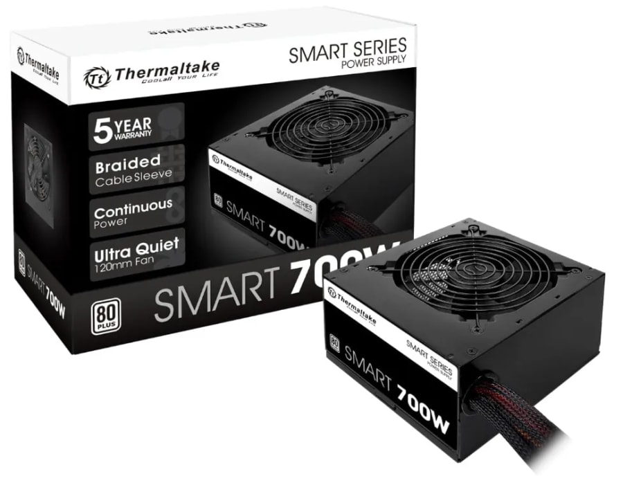 FUENTE DE PODER 700W THERMALTAKE 80 WHITE — FUENTE DE PODER en Pasto, Nariño