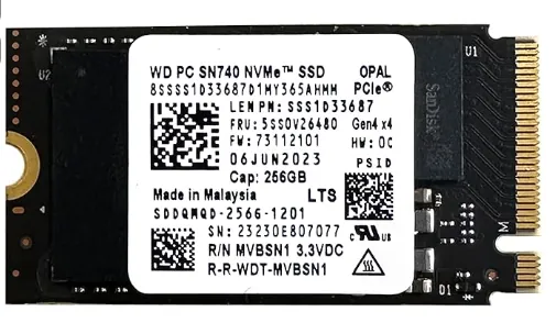 M2 NVME 256GB OEMGENUINE 2242 PCI GEN 4 4000MB