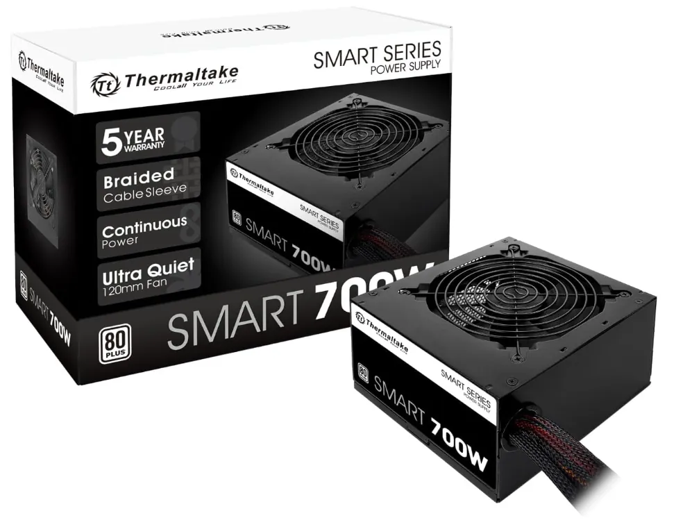 FUENTE DE PODER 700W THERMALTAKE 80 WHITE