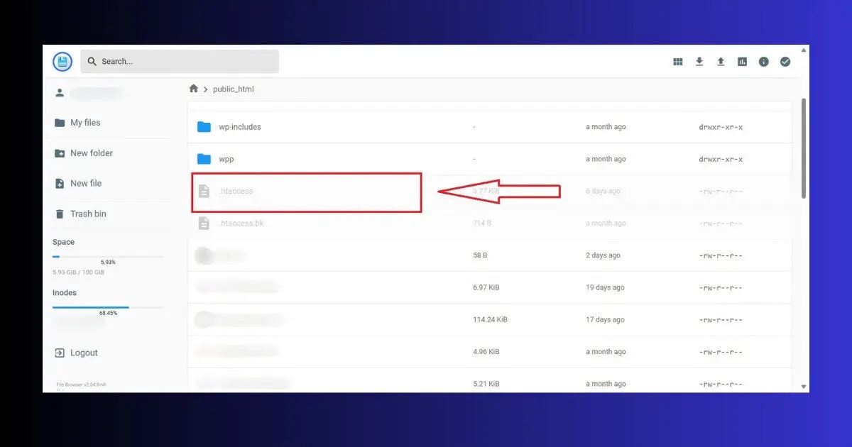 cpanel file manager htaccess file wordpress err_too_many_redirects reset fix
