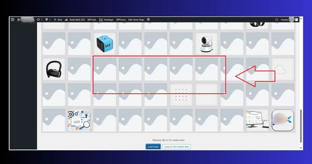wordpress media library broken thumbnails grey boxes broken images fix regenerate