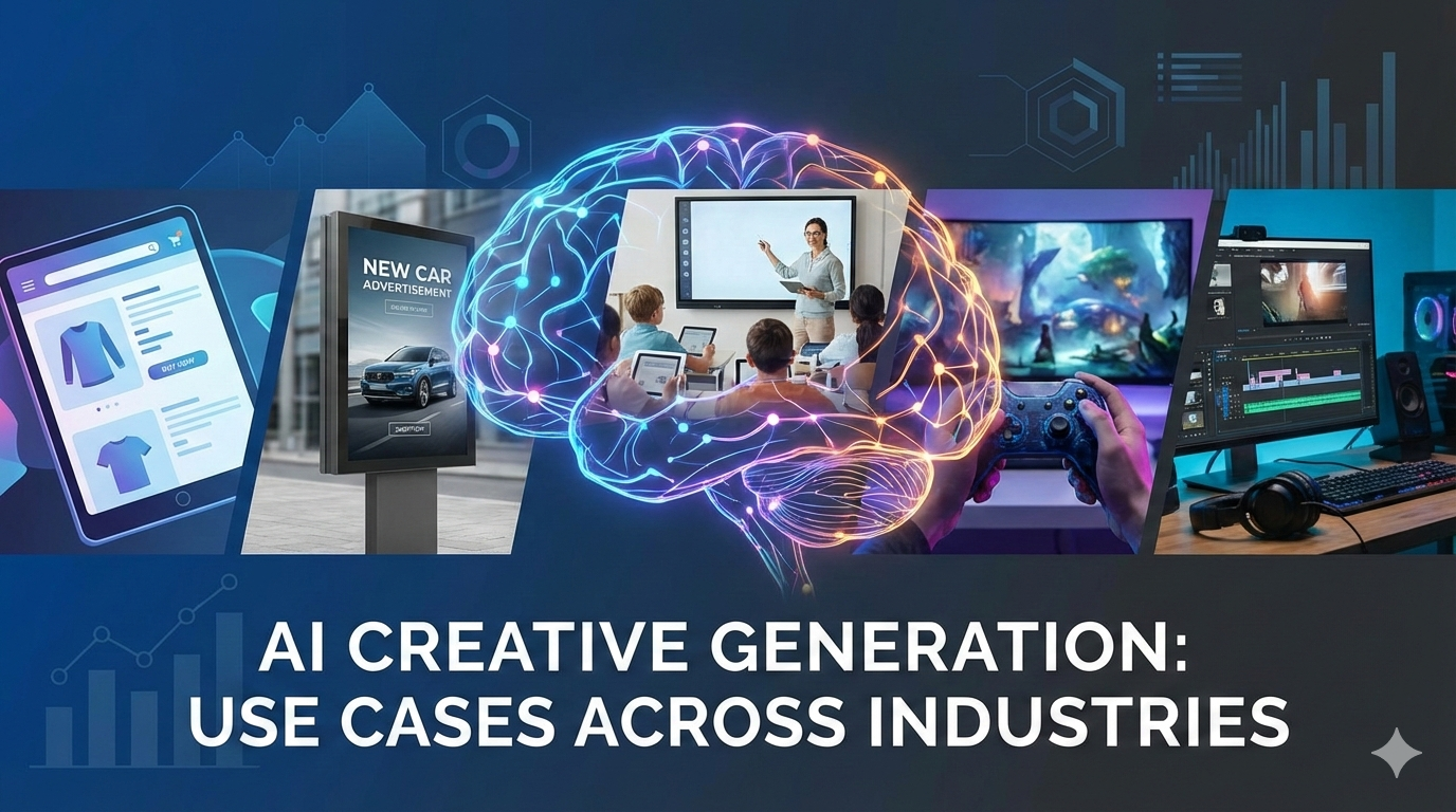 AI Creative Generation Use Cases - 5 Industries