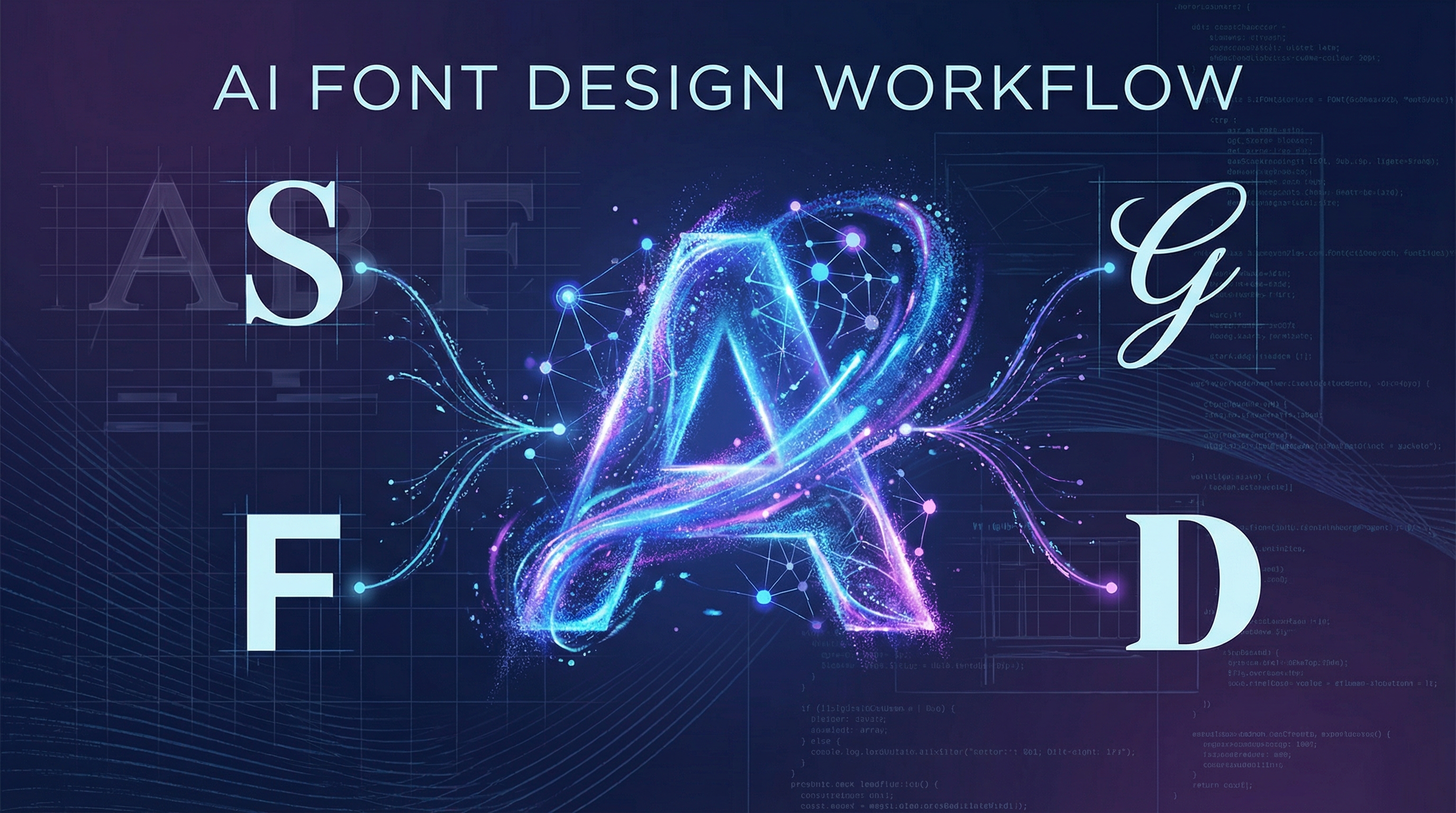 AI Font Generation Process
