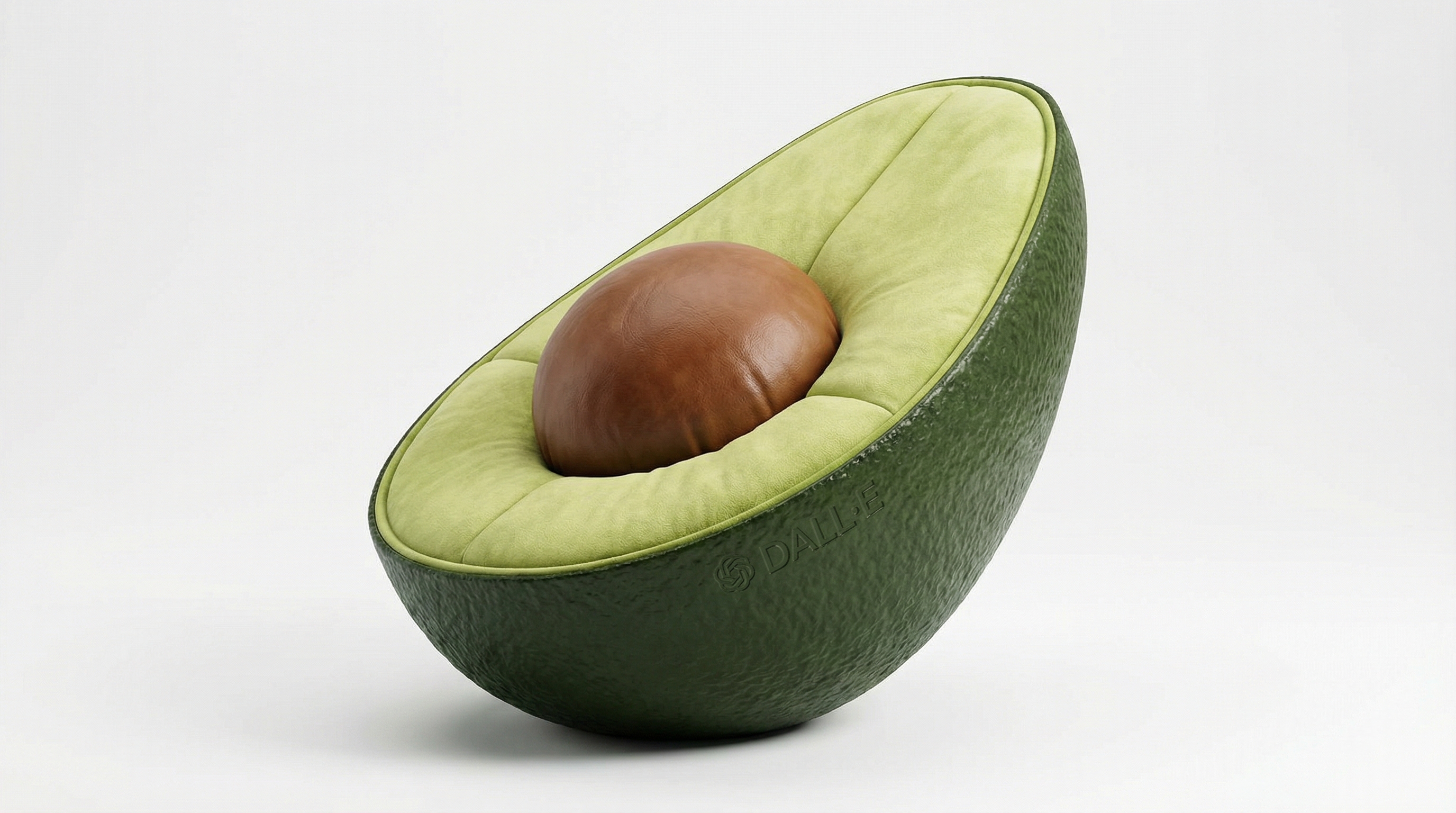 DALL-E Avocado Chair
