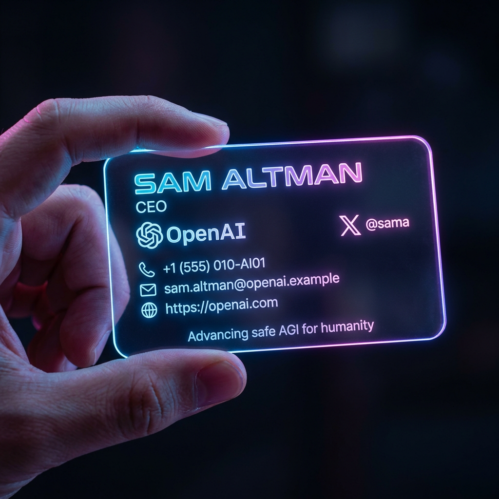 Example ID card