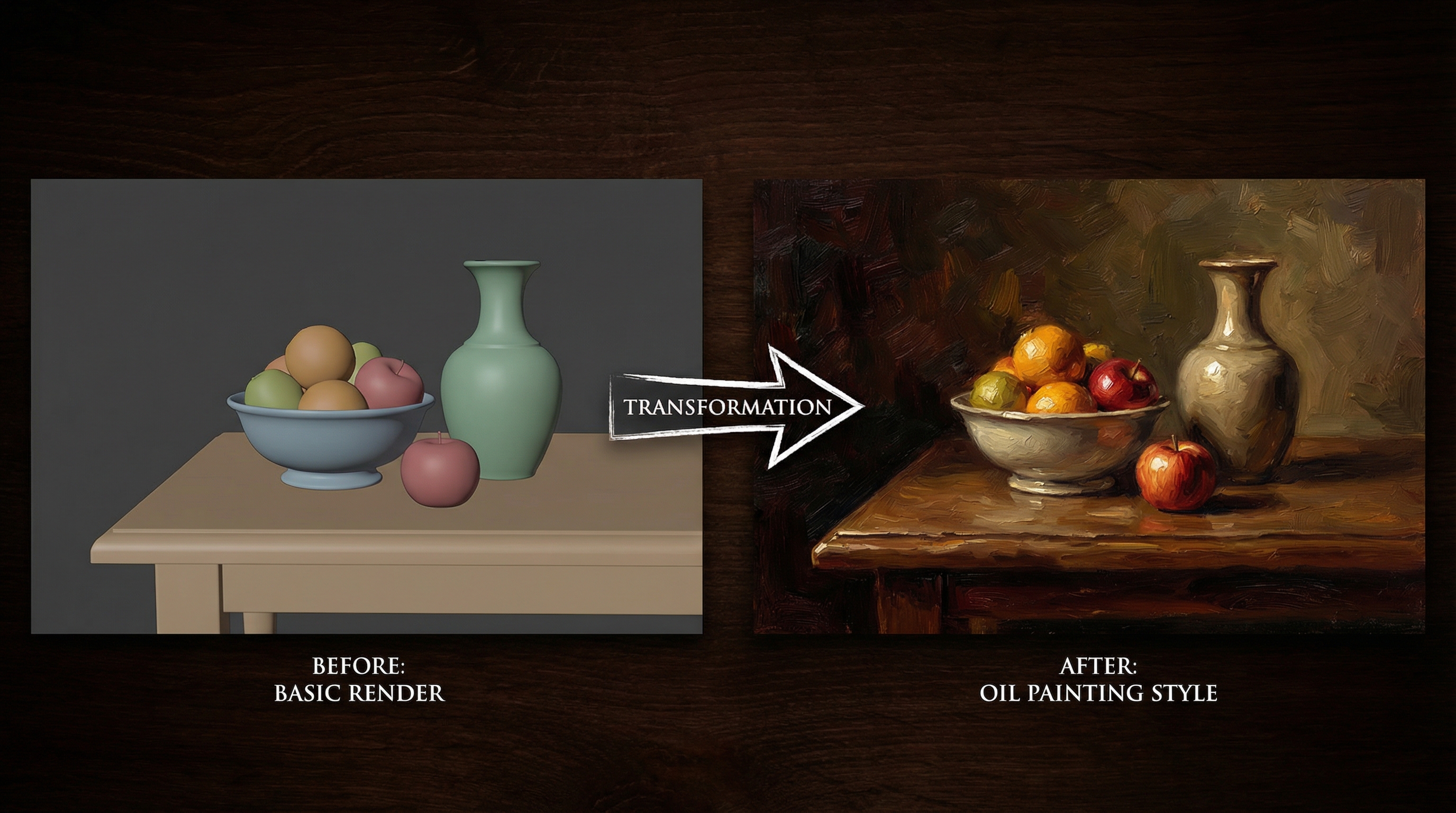 Before After Style Transformation