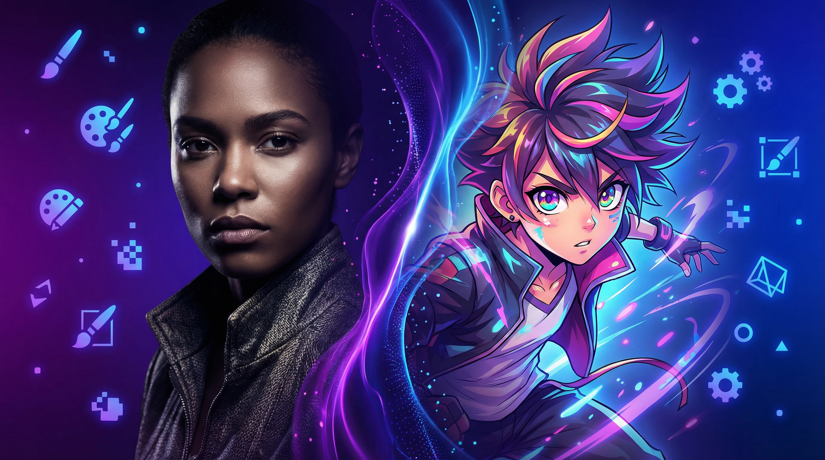 Image Style for AI Guide Hero