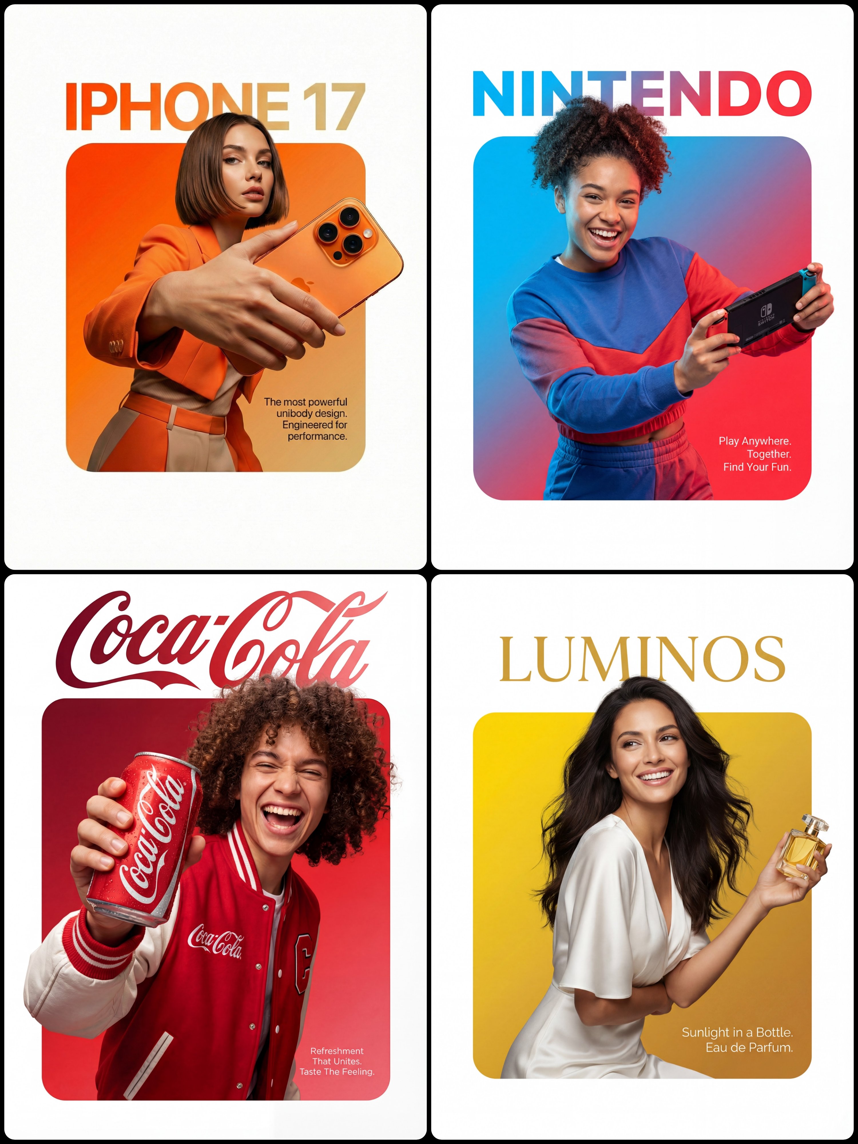 Nano Banana Pro - Product Ad Concepts
