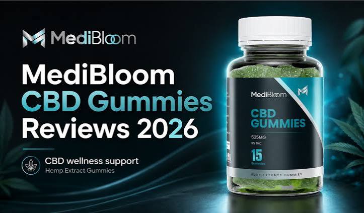 MediBloom CBD Gummies bottle and packaging