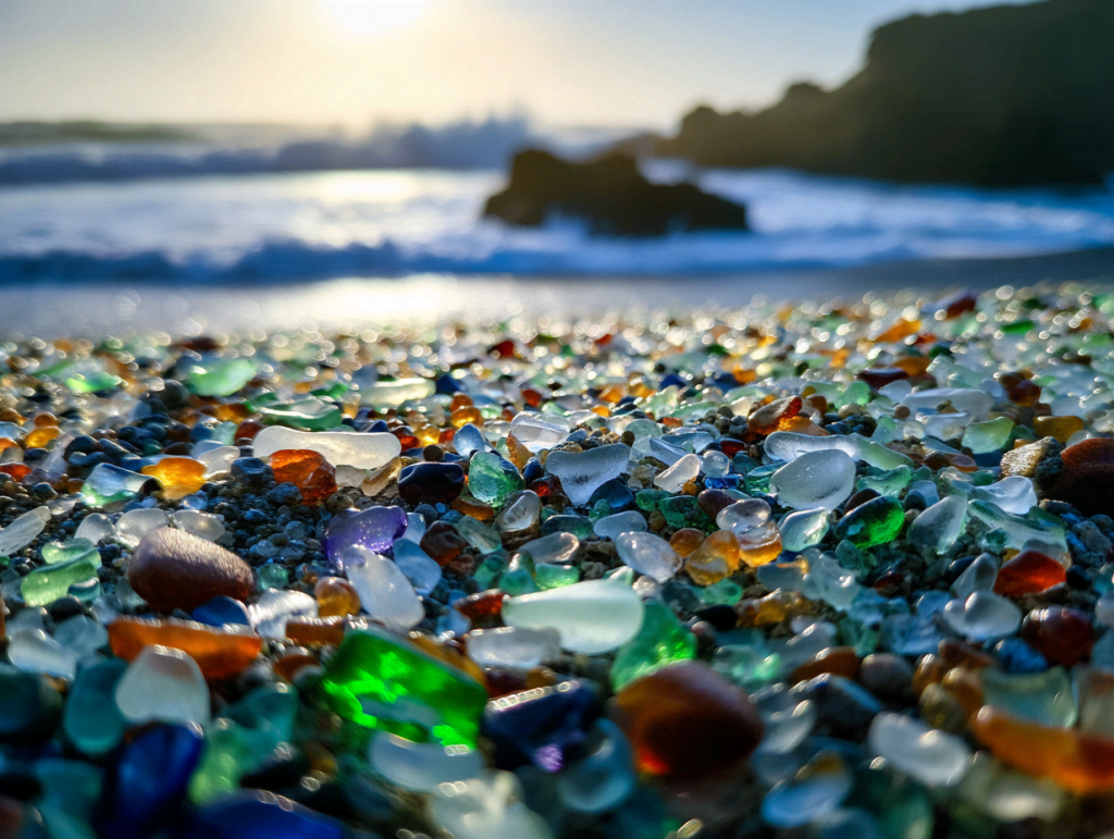 합성이 아니라 진짜라고?! 형형색색의 조약돌로 가득찬 해변가의 소름돋는 진실