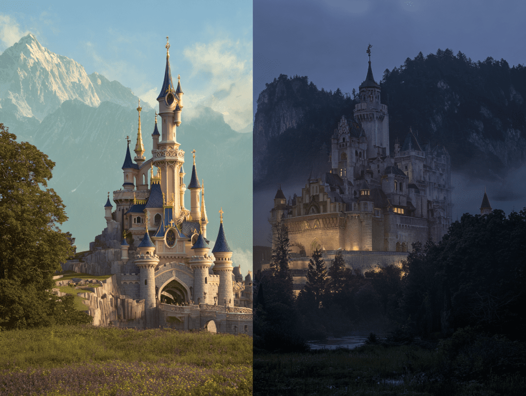 얼마나 똑같을까?... 디즈니 영화 속 모티브가 된 세계의 성 TOP 4