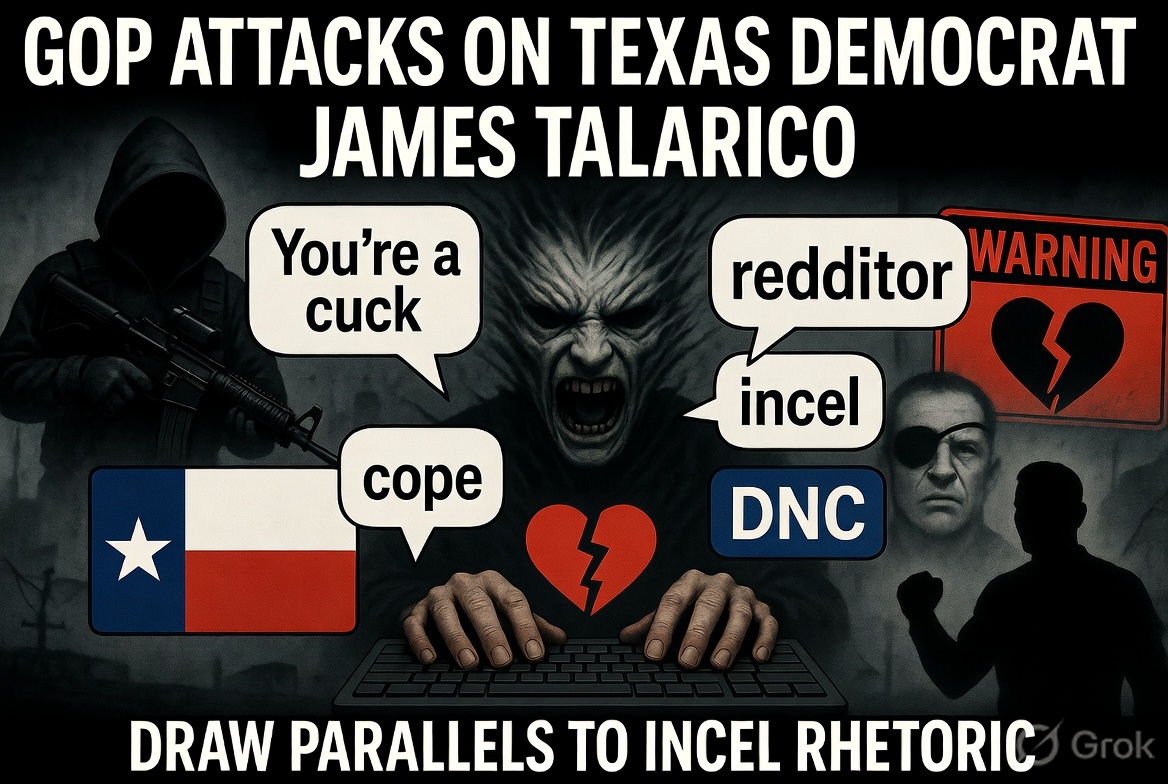 GOP Attacks on Texas Democrat James Talarico Draw Parallels to Incel Rhetoric