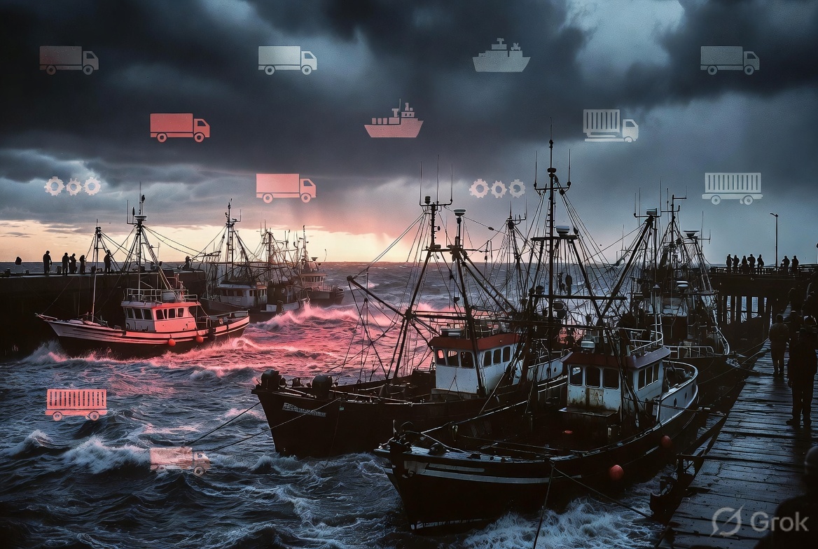 UK Seafood Sector Faces Supply Chain Disruptions Amidst Rising Fuel Costs and Labour Shortages