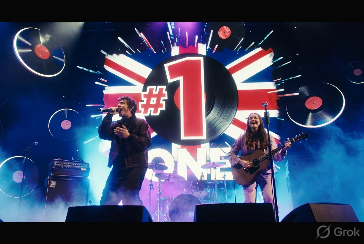 Sam Fender and Olivia Dean's 'Rein Me In' Ties UK Chart Record for Weeks at Number One