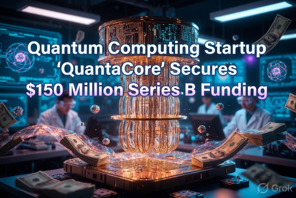 Quantum Computing Startup 'QuantaCore' Secures $150 Million Series B to Accelerate Fault-Tolerant Chip Development