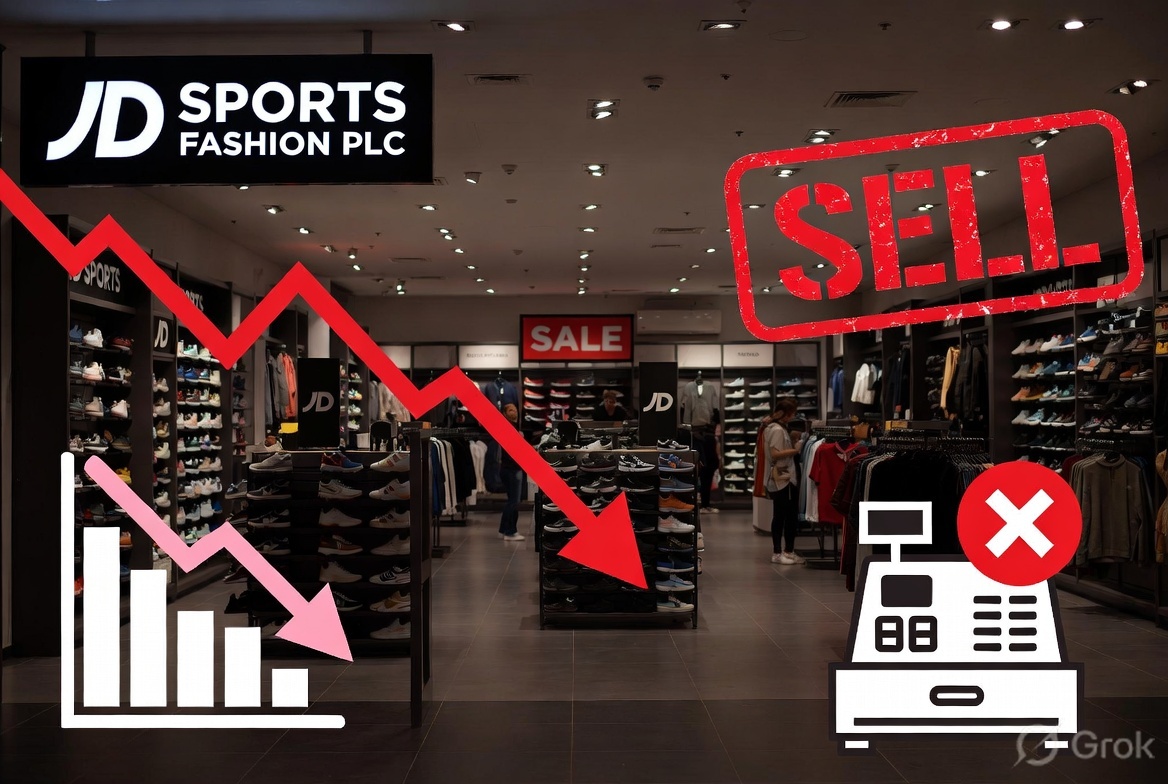 JD Sports Shares Tumble After Profit Warning Amidst Challenging Retail Environment