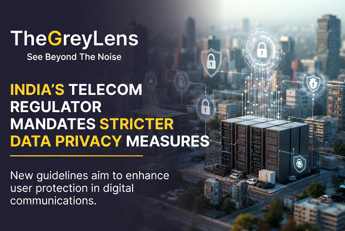 India's Telecom Regulator Mandates Stricter Data Privacy Measures for Mobile Services