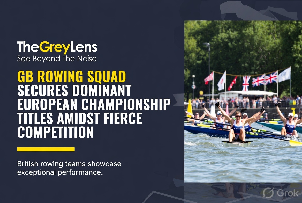 GB Rowing Squad Secures Dominant European Championship Titles Amidst Fierce Competition