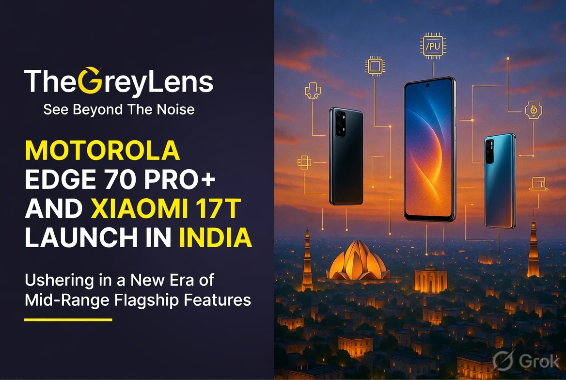 Motorola Edge 70 Pro+ and Xiaomi 17T Launch in India, Ushering in a New Era of Mid-Range Flagship Features
