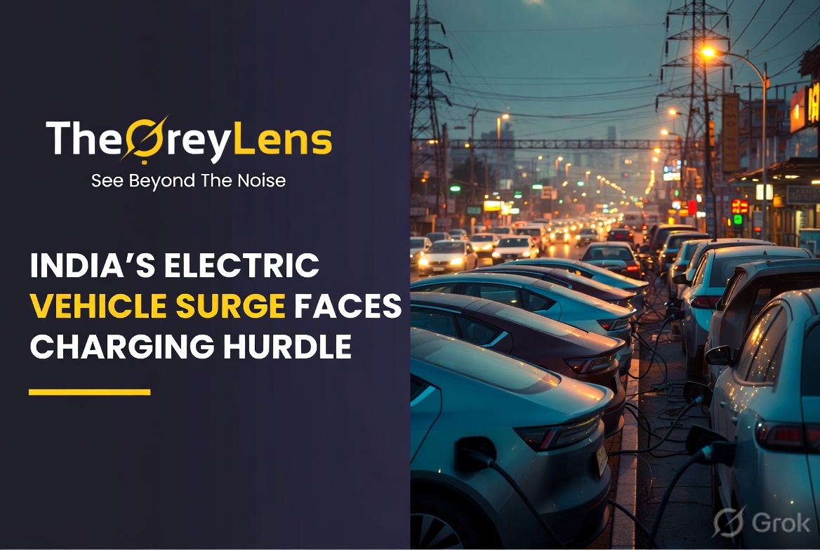 India's Electric Vehicle Surge Faces a Charging Hurdle Amidst Rapid Growth