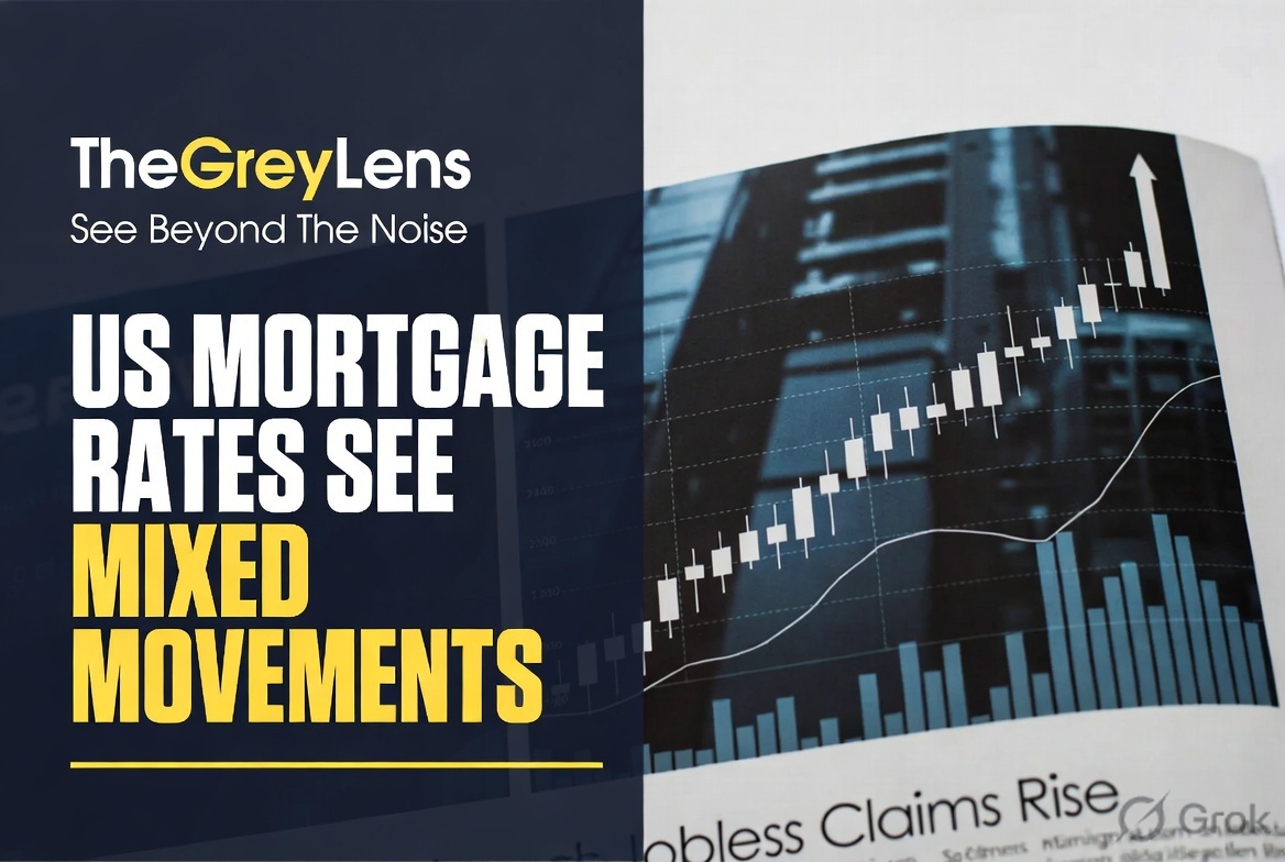 US Mortgage Rates See Mixed Movements, Jobless Claims Rise