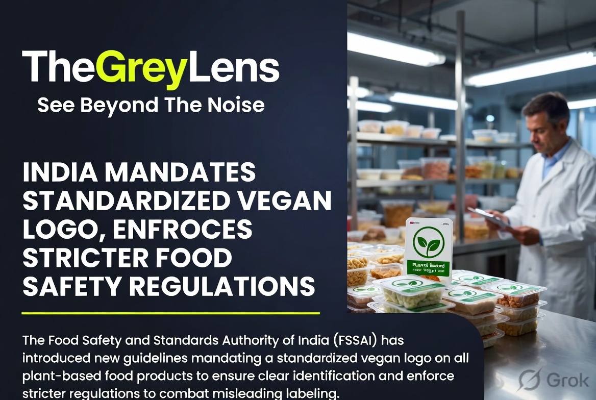 India Mandates Standardized Vegan Logo, Enforces Stricter Food Safety Regulations