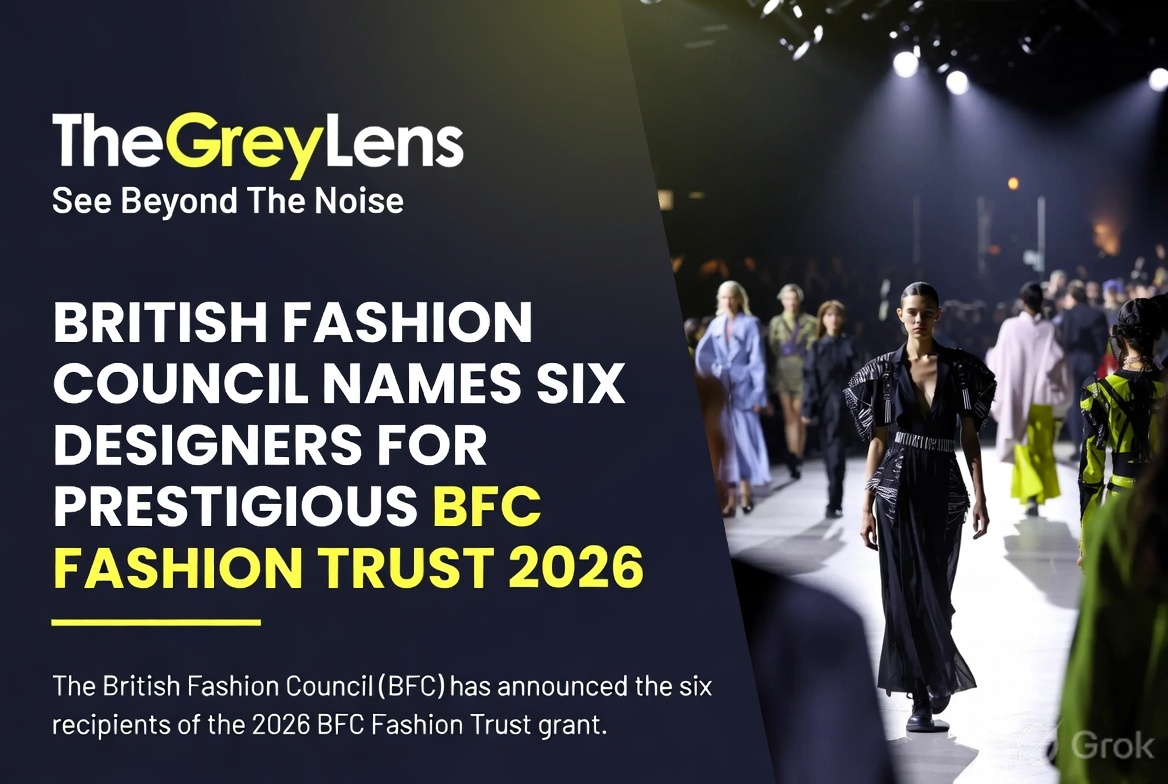 British Fashion Council Names Six Designers for Prestigious BFC Fashion Trust 2026