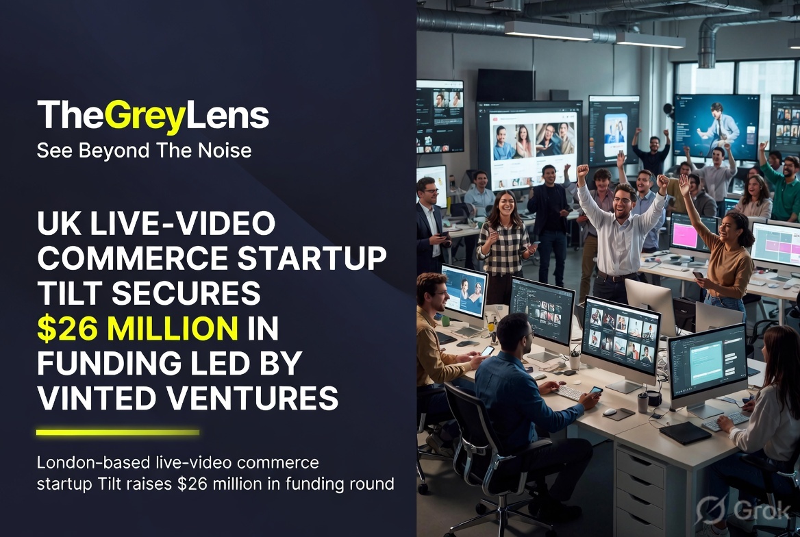 UK Live-Video Commerce Startup Tilt Secures $26 Million in Funding Led by Vinted Ventures