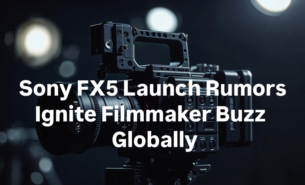 Sony FX5 Launch Rumors Ignite Filmmaker Buzz Globally